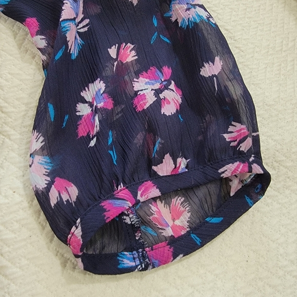 St. John's Bay Floral Sheer Women's Tunic Top Size XL - Picture 6 of 14